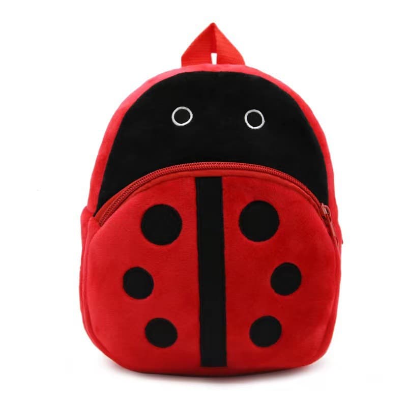New Cartoon Plush Backpack for Kids, Cute Bear Baby Kindergarten School Bag Factory Direct