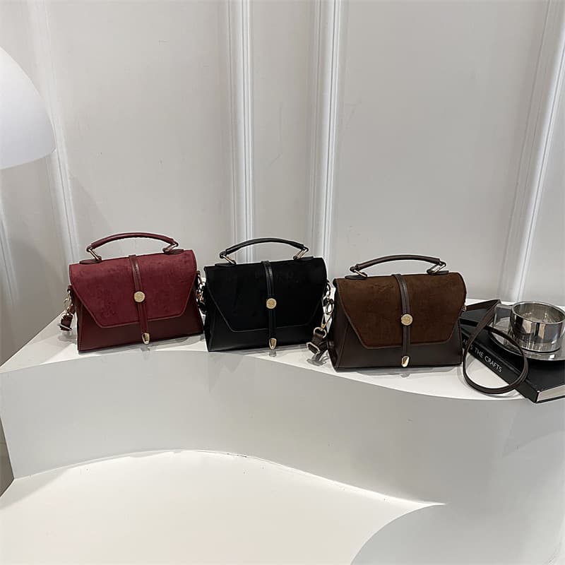 Mini Square Bag Crossbody Women's Casual Minimalist Fashion Texture Bag Wholesale Shoulder Handbag Korean Style