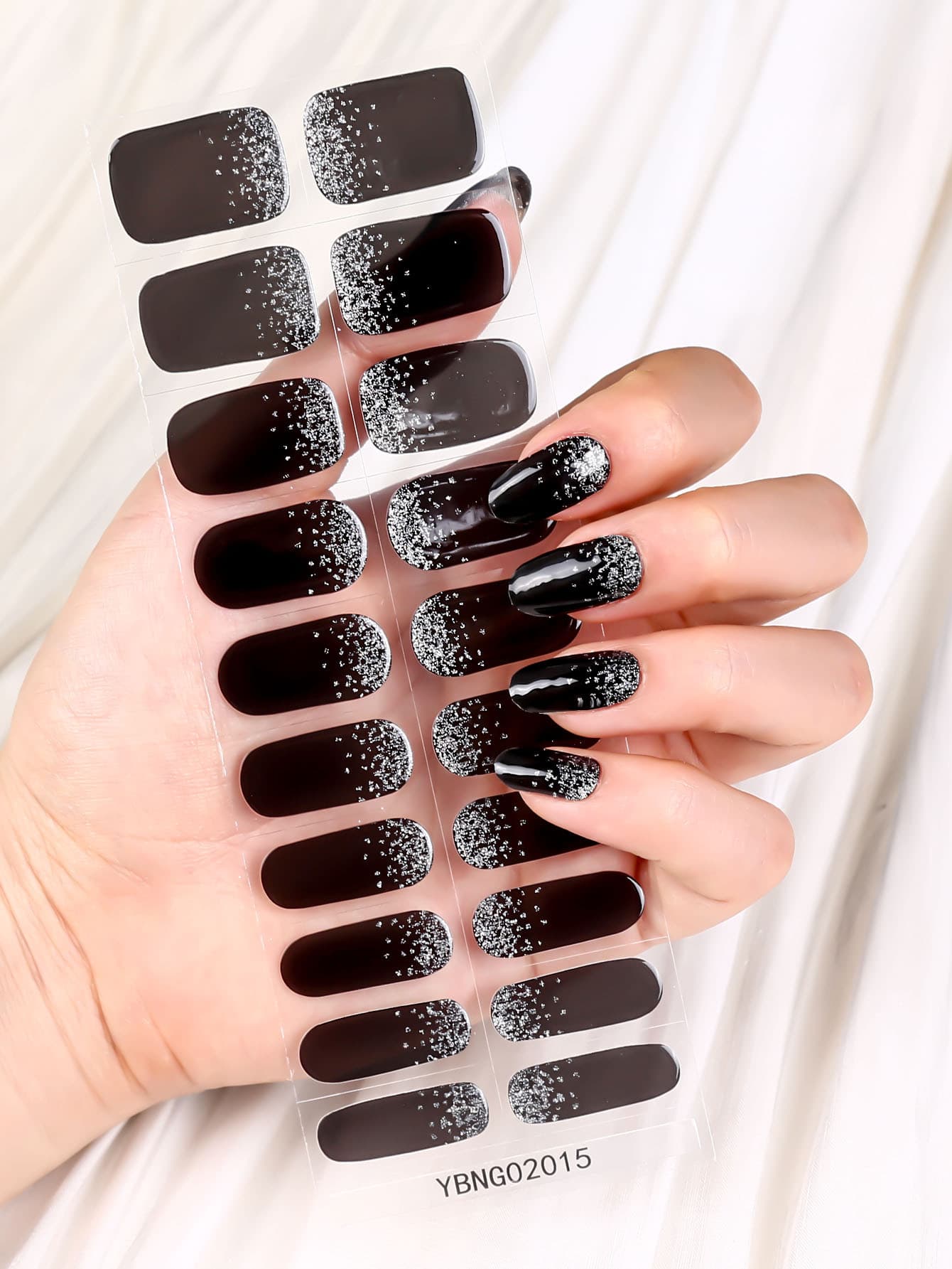 New Cat Eye Gel Nail Stickers Semi-Cured UV Lamp Nail Art Stickers Hardening Long-Lasting Waterproof Wear-Resistant Factory Direct