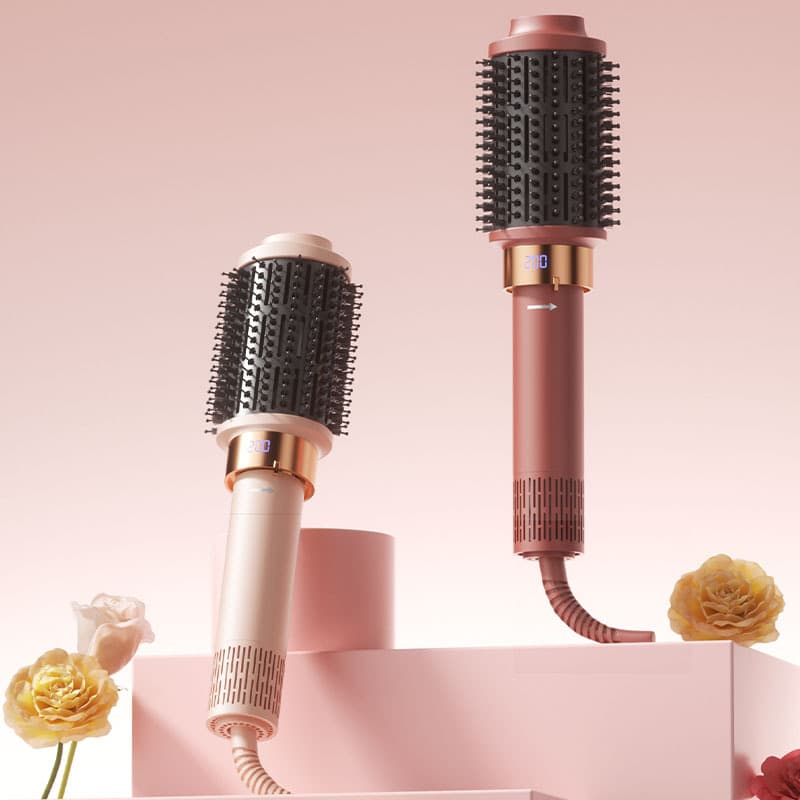 Hair Dryer Brush Volumizing Comb Negative Ions for Shine, Volume, and Fullness Anti-Frizz Curling Iron Hot Air Brush