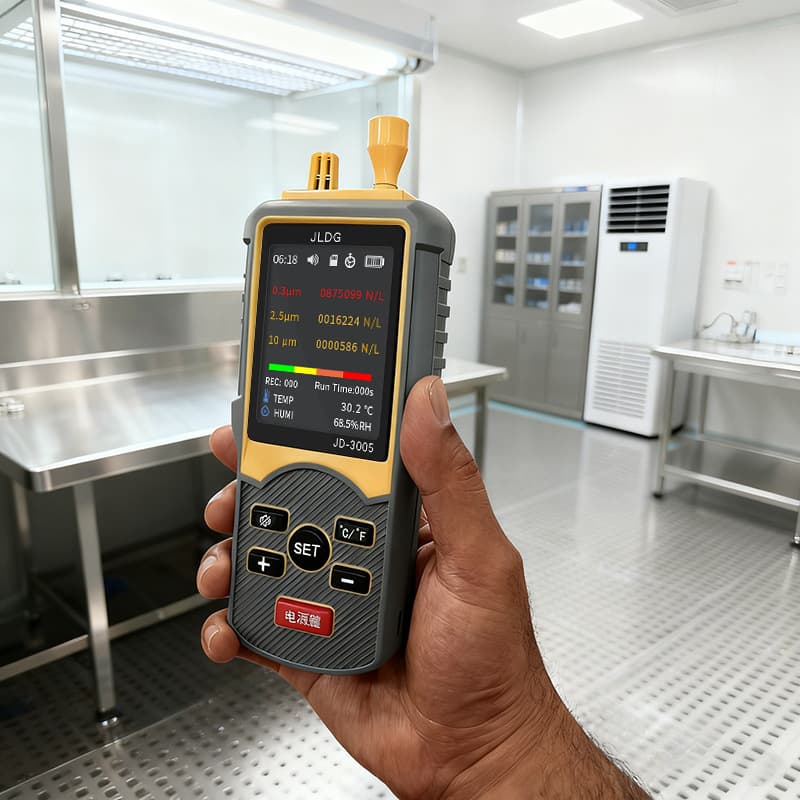 JD-3005 Dust Particle Counter PM2.5 PM10 Gravimetric and Counting Mode Particulate Matter Detector