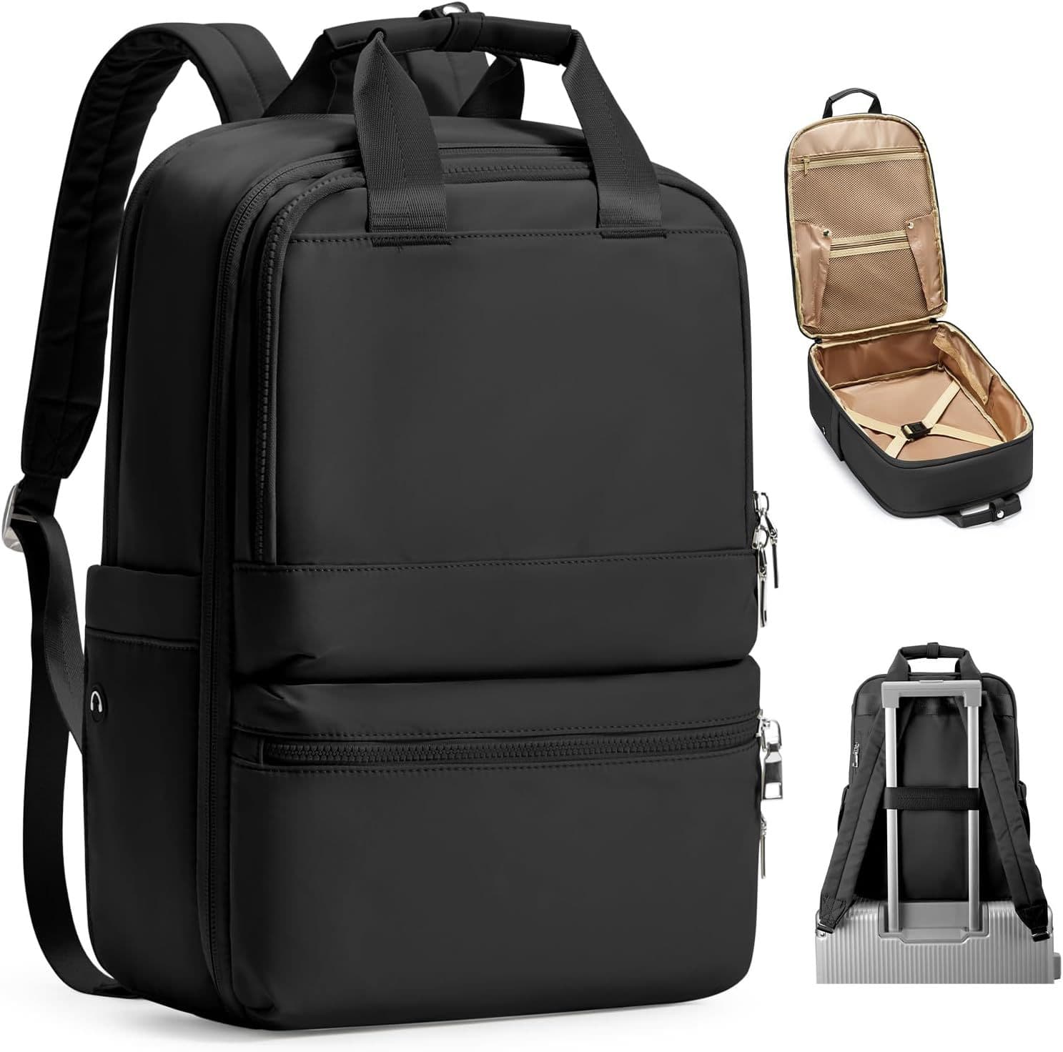 Travel Backpack for Men and Women, Laptop Backpack Olive Green