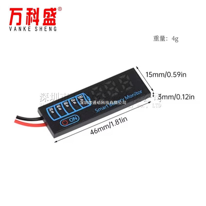 LED Voltage Battery Indicator DC7-55V 12V24V Lead-Acid Lithium Battery Universal Battery Level Display