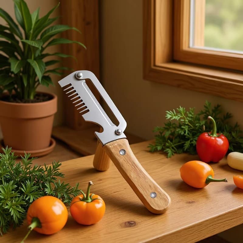 Kitchen-grade multi-functional peeler, thickened sugarcane and pumpkin peeler, stainless steel fruit peeler