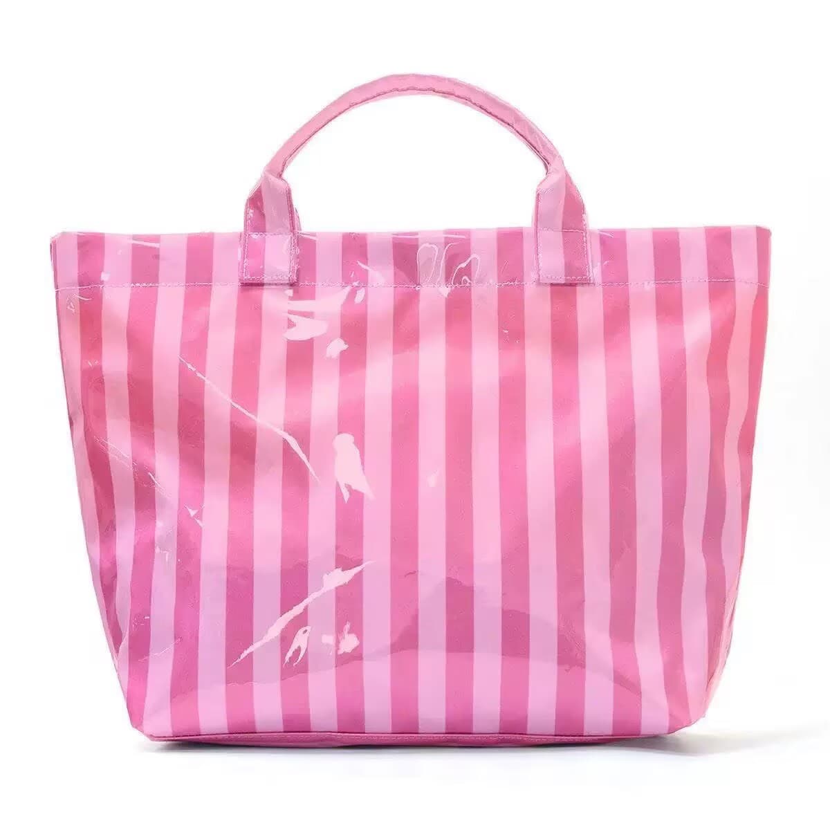 Large Capacity Striped Tote Bag for Women, Cross-Border New Fashion Versatile Commuter Waterproof Shoulder Bag Casual Handbag