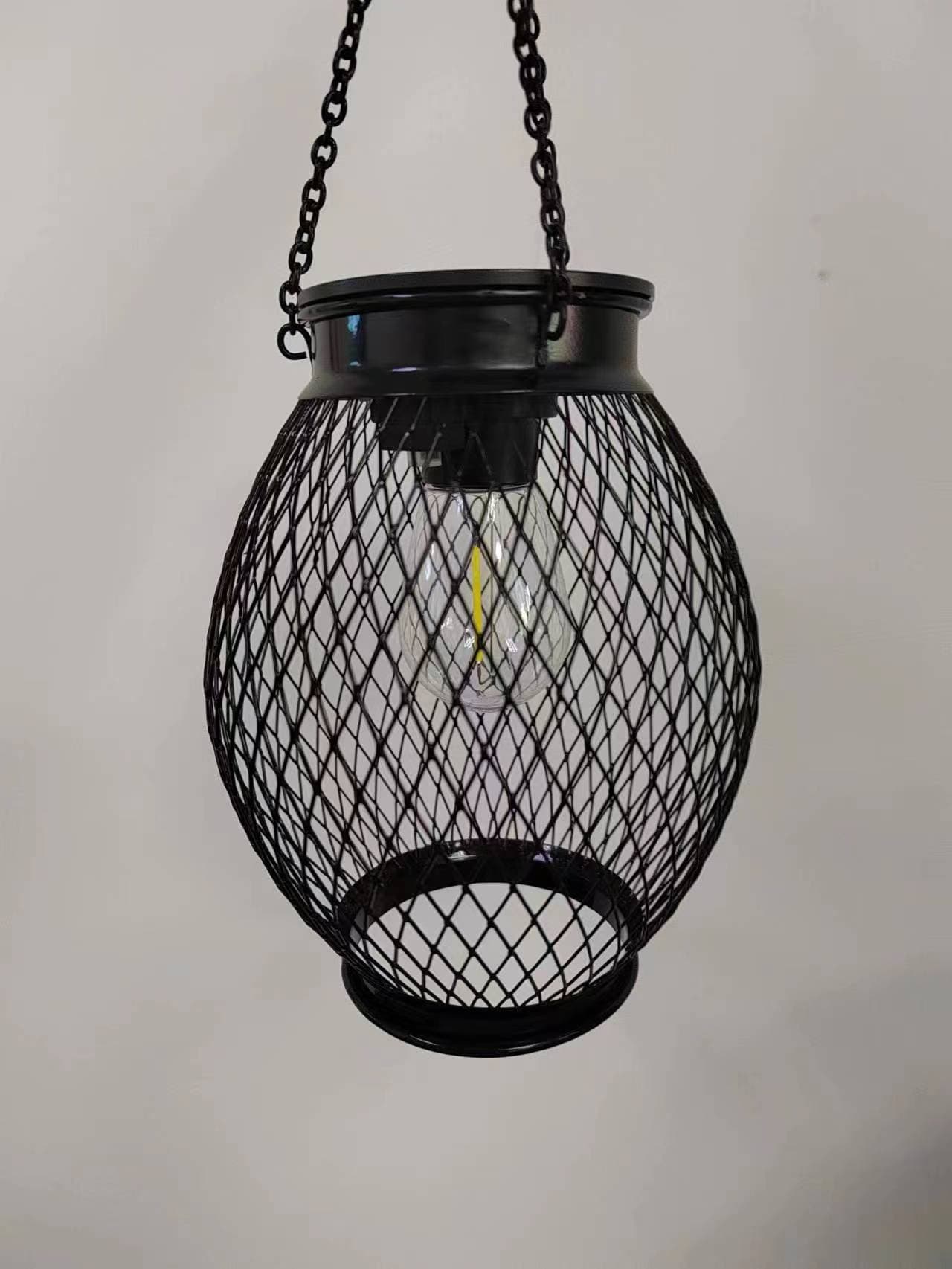 Garden Solar Light Hanging Lantern Decorative Lighting for Outdoor Patio, Wholesale Supported