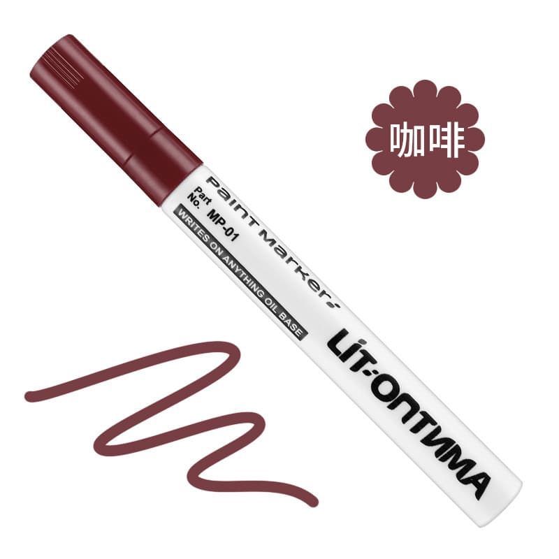 New paint pen low smell does not fade tire pen balloon DIY marker pen cross-border explosions ceramic paint pen