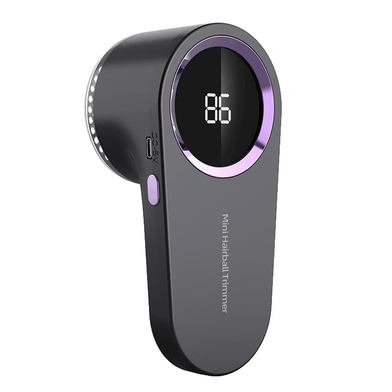 New Digital Display Lint Remover Trimmer, Rechargeable Fabric Shaver with Hair Suction, Clothes Fuzz Trimmer