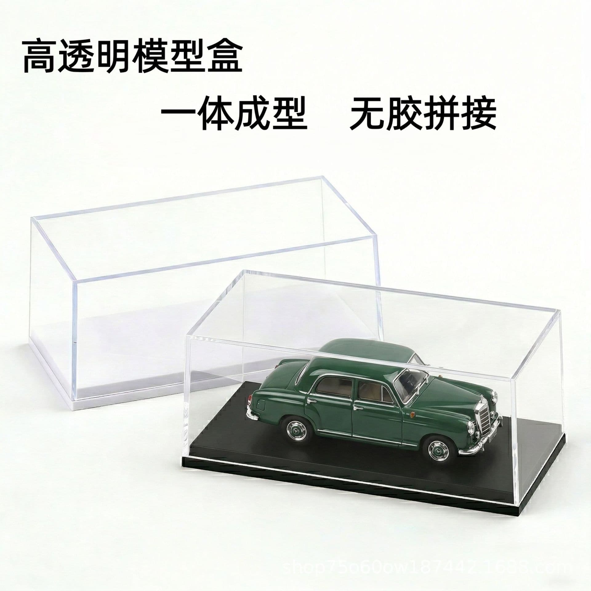 1:64 Car Model Display Box Transparent Diecast Car Storage Box Acrylic Dustproof Case Model Car Display Cover In Stock