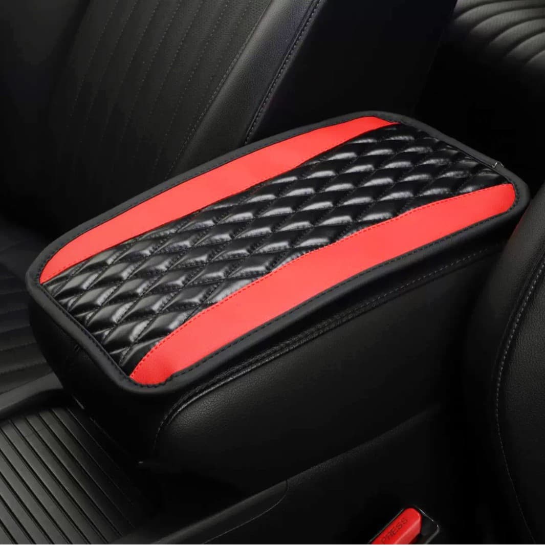 Carefully Selected Armrest Box Mat, Universal for All Seasons, Car Booster Cushion, Central Cushion, Armrest Protector, Leather Handrest Protection
