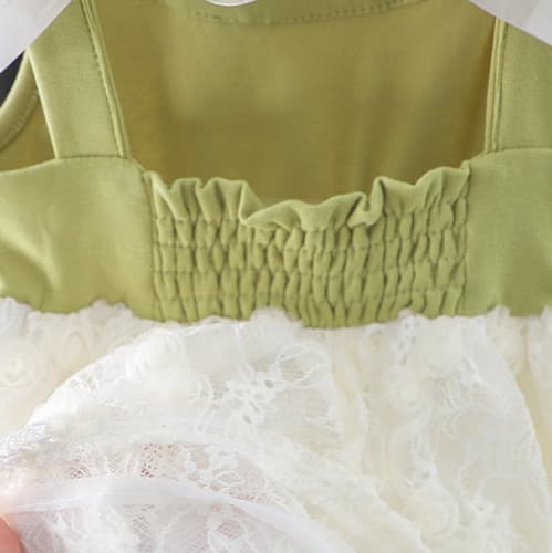 2024 New Style Baby Girl Summer Sundress Tulle Dress, Children's First Birthday Princess Dress, Summer Clothing, Live Stream Supply