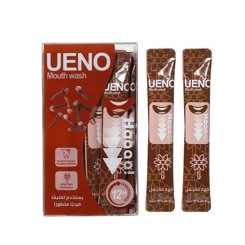 UENO Cross-Border Hot Strip Mint Long-Lasting Breath Freshening Mouthwash Independent Packaging