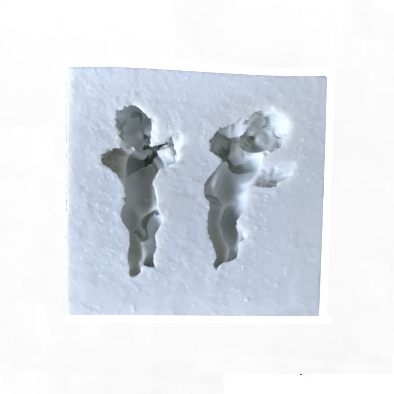 Music Angel Silicone Mold for Fondant Cake Decoration, Chocolate Mold, Resin Clay Mold