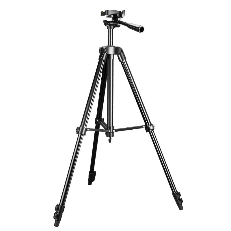 Wholesale 1.6m Mobile Phone Live Streaming Mirrorless Camera Portable Tripod Outdoor Fishing Light Floor-Standing Iron Pipe Stand
