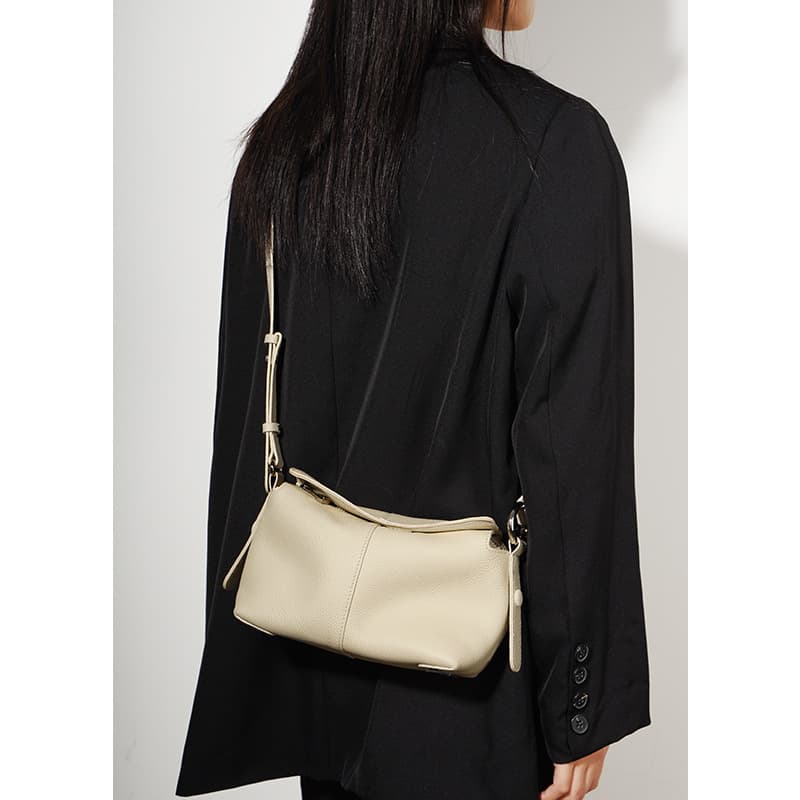 New Underarm Bag Spring Style Top Layer Cowhide Crossbody Bag Commuter Women's Versatile Genuine Leather Shoulder Bag