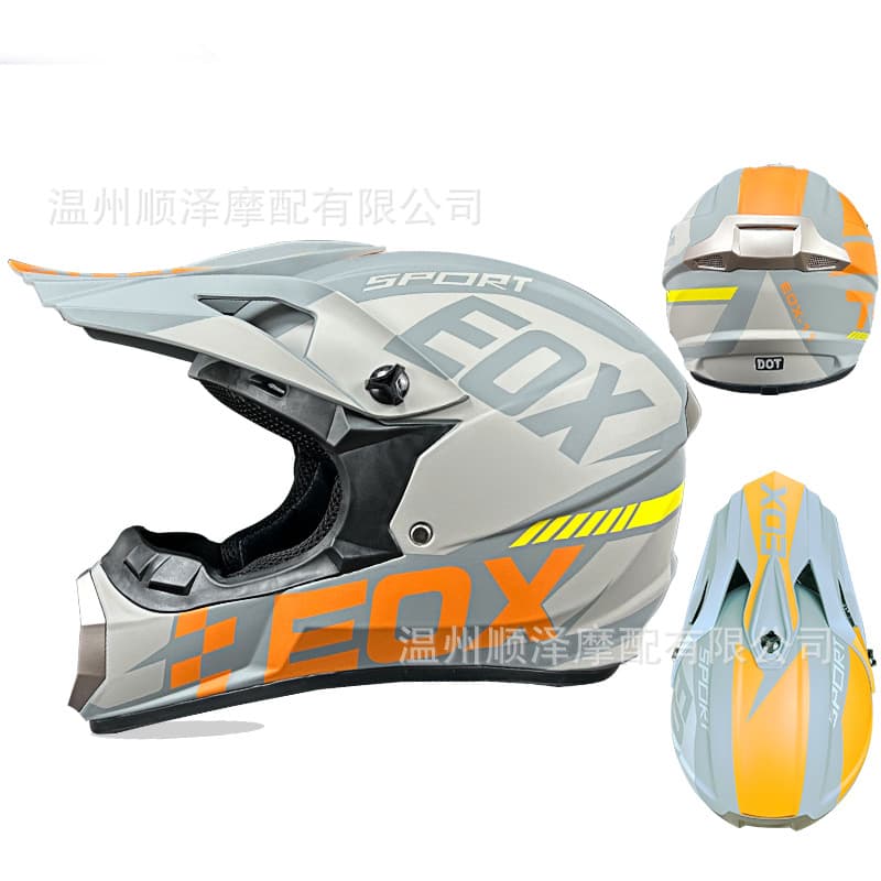 Export Special - US DOT Certified All-Season Off-Road Motorcycle Helmet Downhill Mountain Bike Full Face Helmet Youth ATV