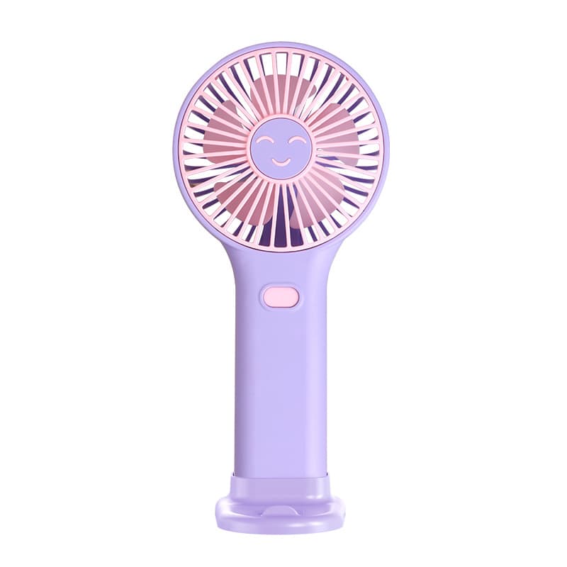 Southeast Asia hot handheld mini small fan student portable desktop fan three usb charging fan manufacturers