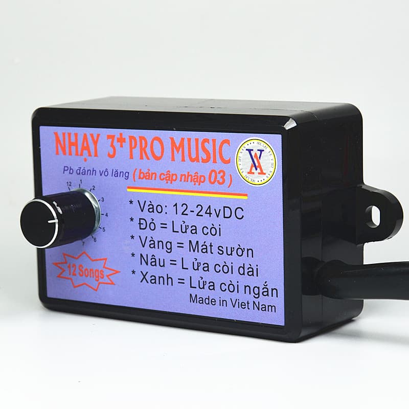 Vietnam General Music Eight Tone Twelve Tone Car Motorcycle Truck Multi-Tone Horn Tone Control Box