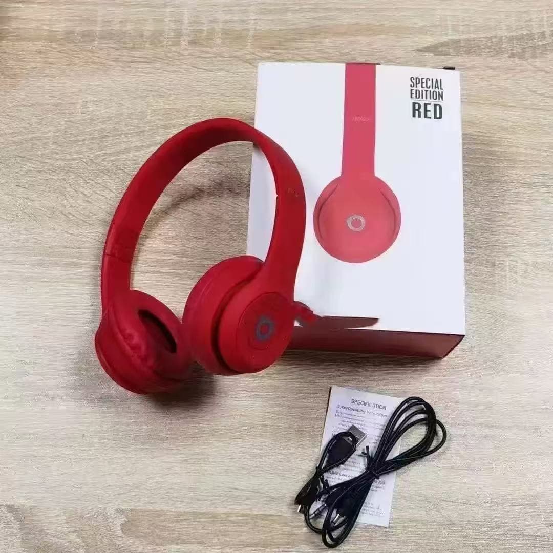Foreign Trade Applicable Solo3 Over-Ear Wireless Bluetooth Headphones High-Quality Apple Magic Sound B Sports Retractable Headset