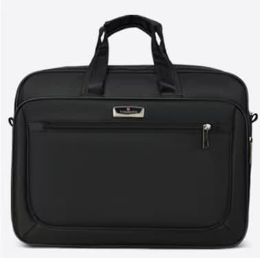 15 Inch Men's Business Handheld Laptop Bag Shoulder Crossbody Oxford Cloth Briefcase