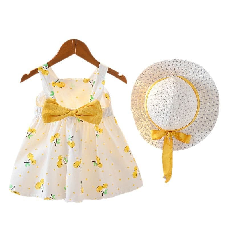 Girls Summer Dress 2025 New Style Children Summer Fashionable Cute Dress for Little Girls Source