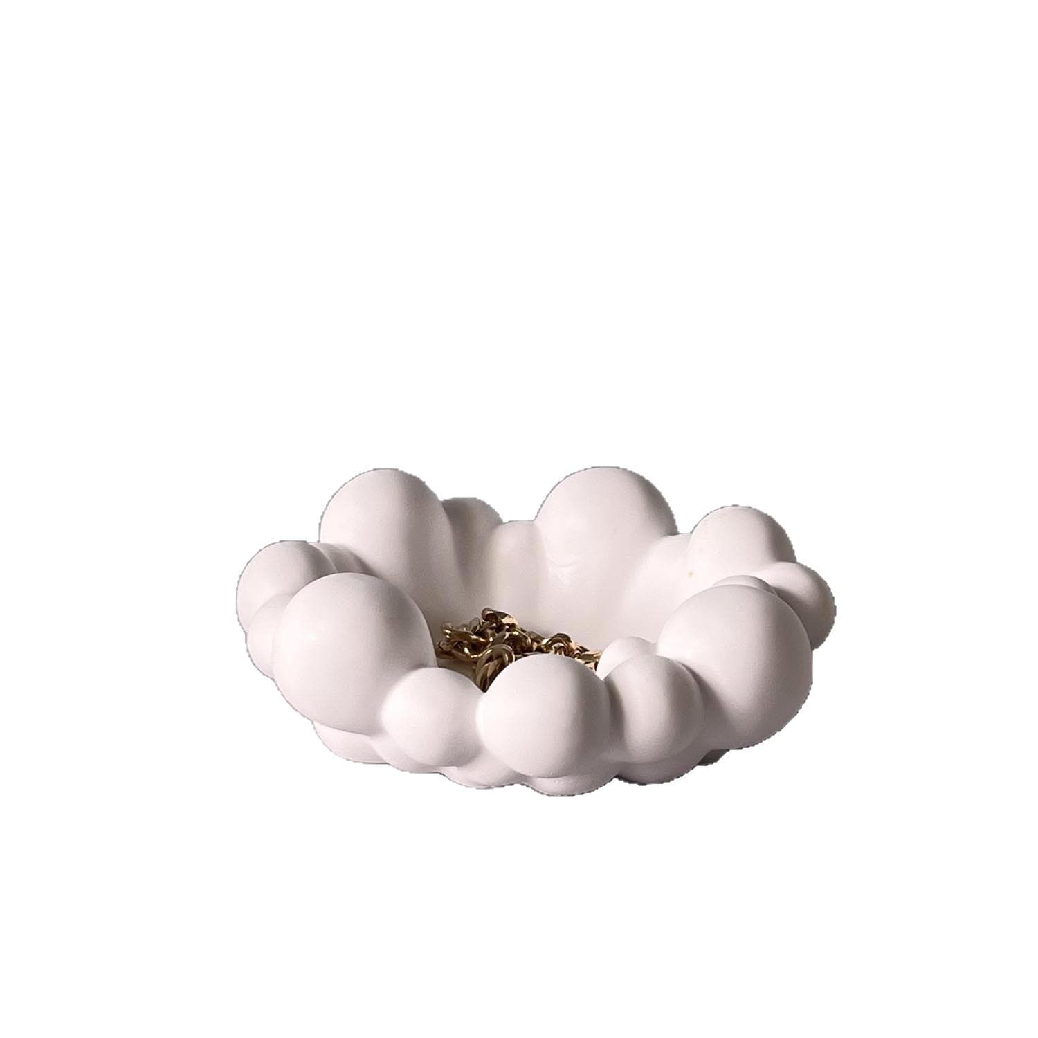 Jubao Basin New Cloud Bubble Tray Fruit Storage Jewelry Storage Tray Gypsum Epoxy Mold