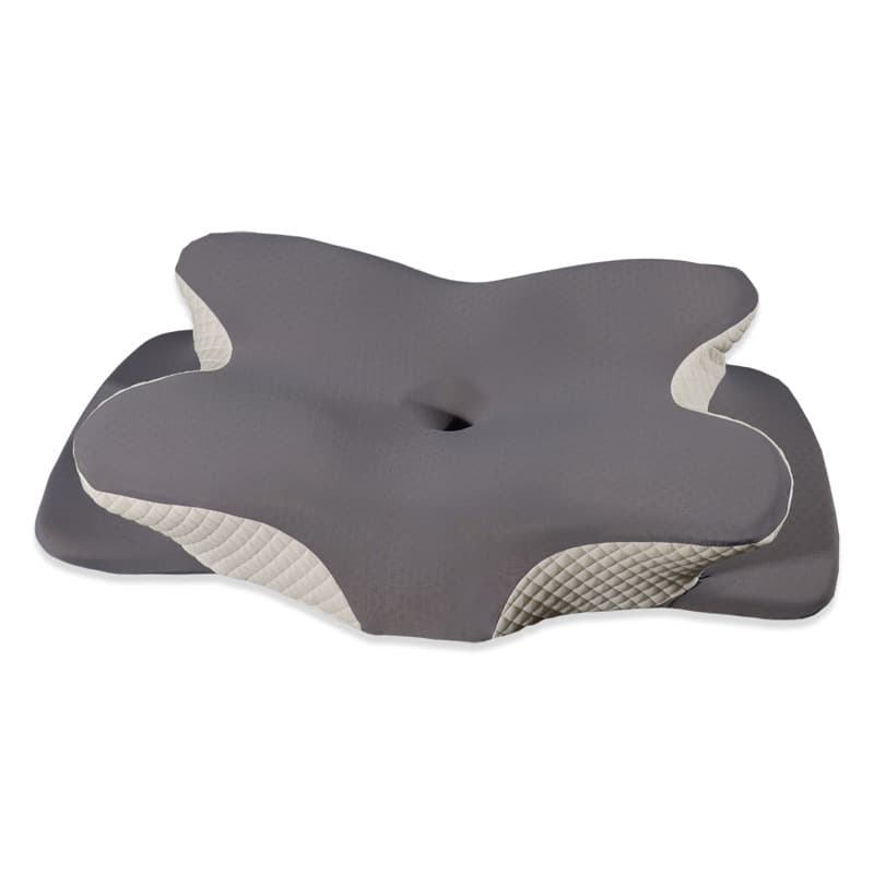 Cross-border Memory Foam Pillow Slow Rebound Butterfly Shape Pillow Core Neck Protection Sleeping Pillow Ice Silk Cool Feeling Pillow