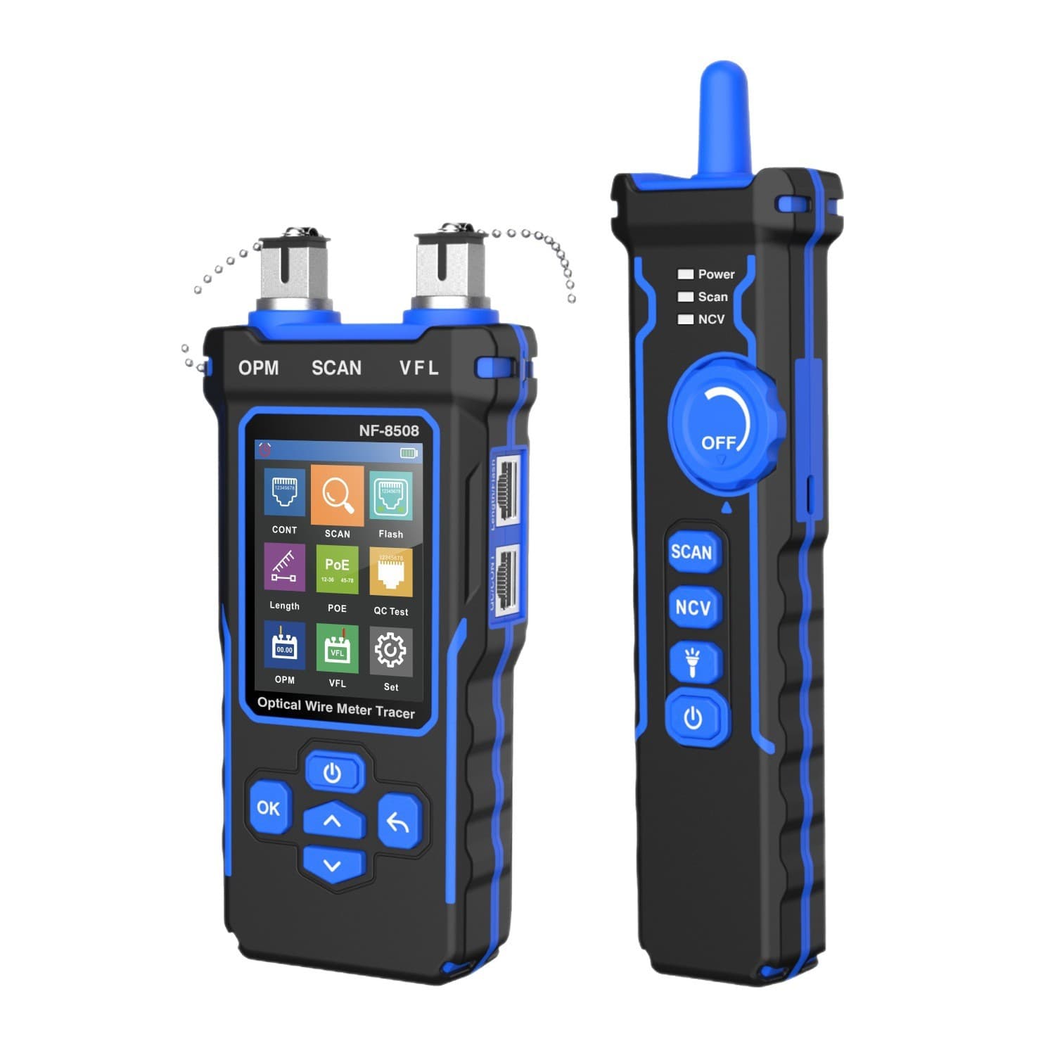 Wholesale 8508 Cross-Border Foreign Language Version Network Cable Tester Optical Wire