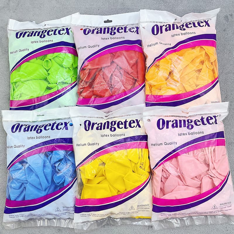 0 brand 18-inch thickened round latex balloons, 50 in a whole pack, for archway pillars and wedding decorations.