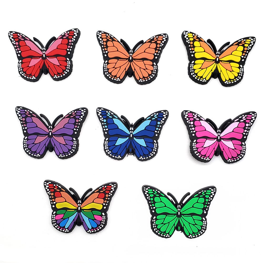 183-piece set of clogs, shoe buckles, and accessories; DIY personalized soft rubber DIY shoes with detachable buckles.