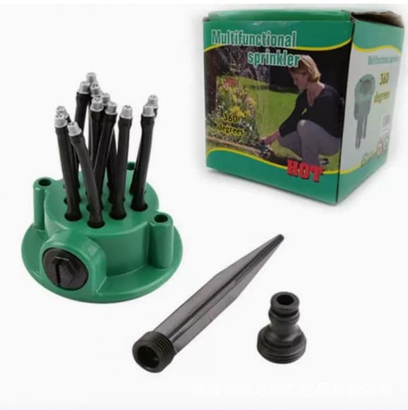 New 360° Rotating Lawn Sprinkler Multi-Function Irrigation Sprayer Garden Sprinkler