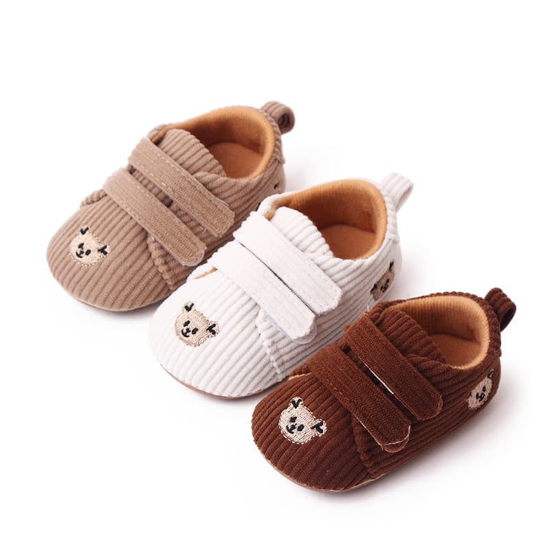 Baby Shoes Spring Autumn Cute Infant Soft Sole Anti-Slip Pre-Walking Shoes 0-12 Months Baby Shoes Non-Slip Heel BL2343