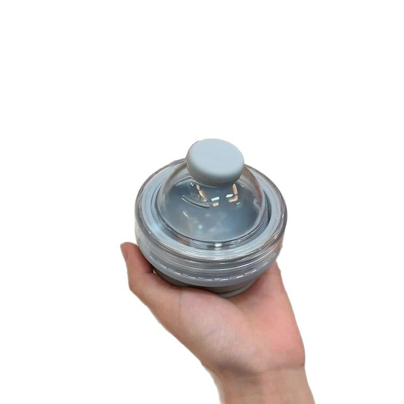 New Foldable Ice Ball Cup Press 3-in-1 Ice Cup, Portable Summer Water Bottle, Mini Silicone Ice Pack