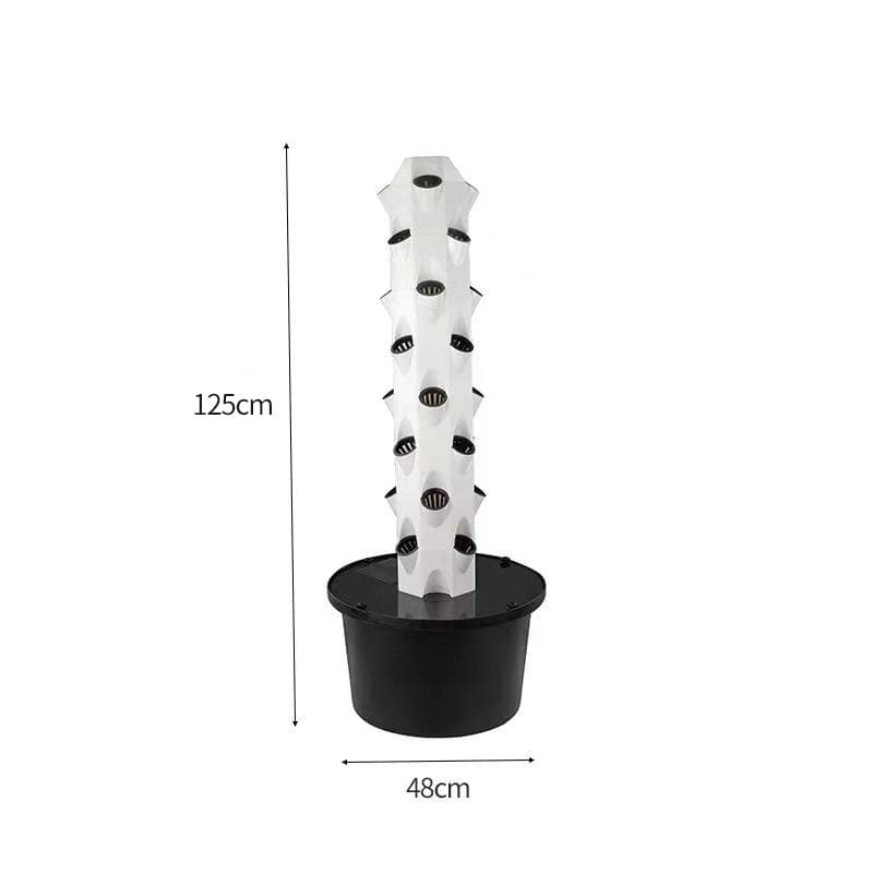 Petal Column Rain Hydroponic Tower Soilless Cultivation Planting Equipment Balcony Stereo Vegetable Growing and Flower Planting Rack Customization