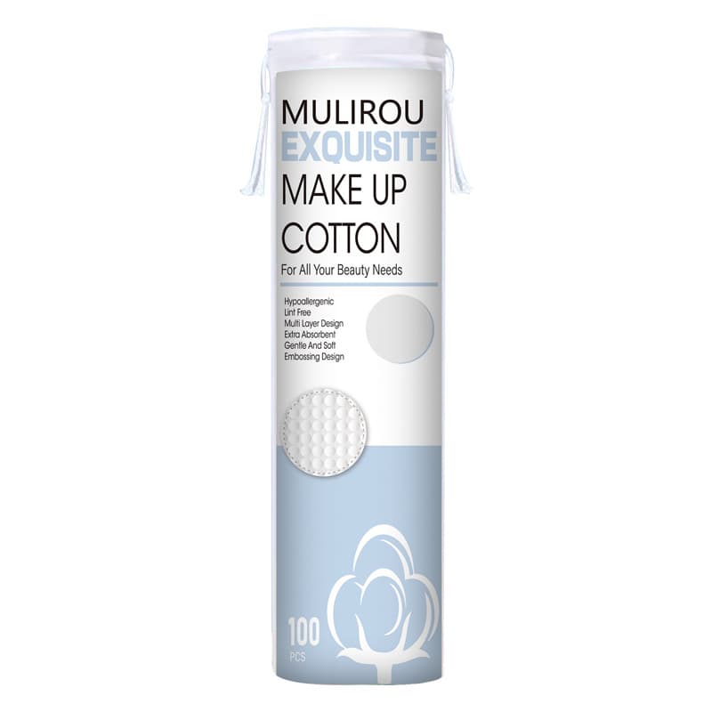 Cleansing cotton cotton wholesale sandwich round cleansing cotton double-sided double-effect cleansing disposable makeup cotton wholesale
