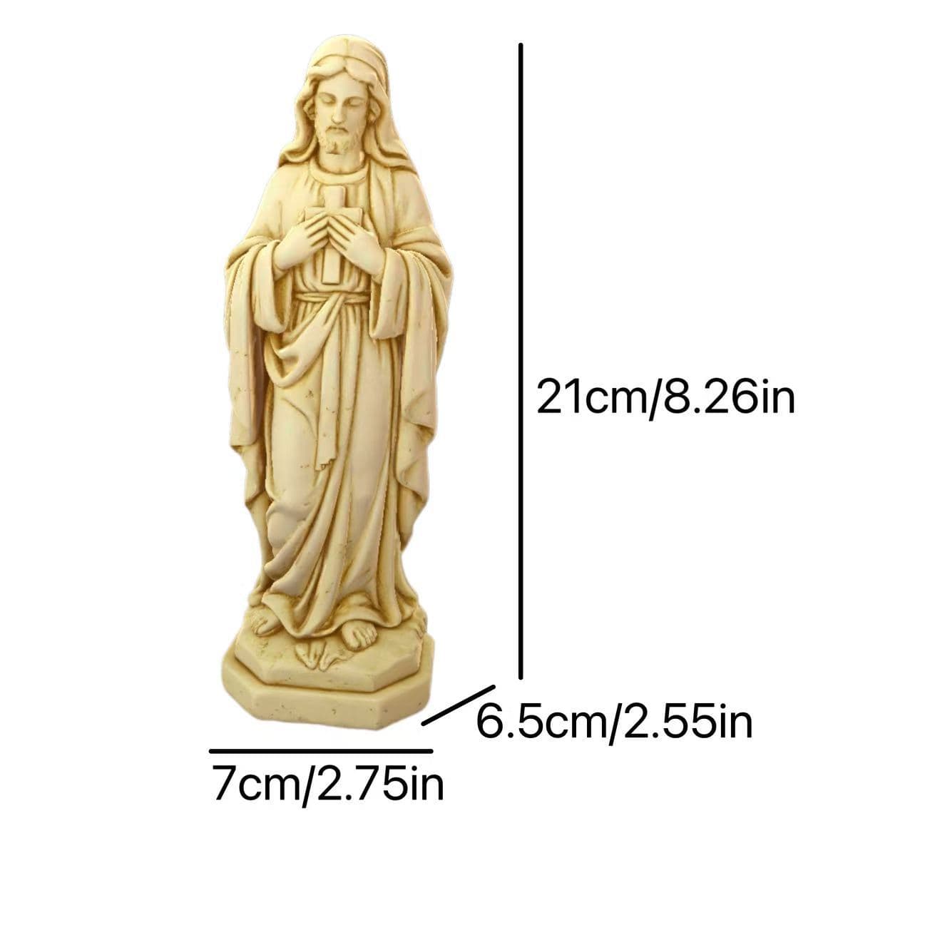 Western Character Statue Christmas Father's Day Resin Craft Decoration