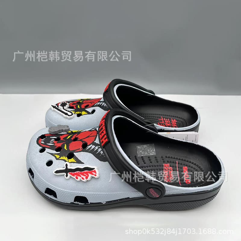 Cross Zootopia / Fantastic Four / San Francisco Stranger Things Crocs Unisex Beach Sandals
