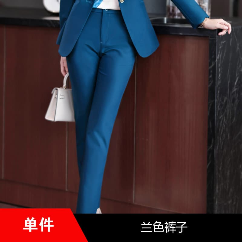 Women's Blue Suit Jacket - New Spring/Autumn/Winter Style, Formal Interview Suit, Casual Suit, Goddess Style, Autumn/Winter