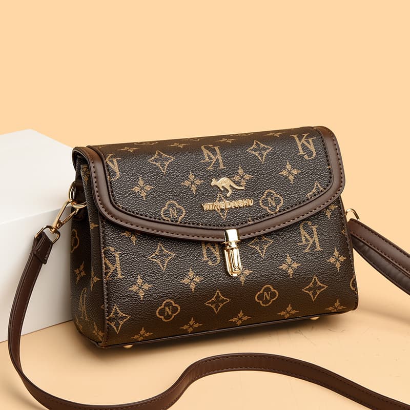 2025 New Trendy Soft Leather Fashionable Casual Crossbody Small Square Bag, Versatile and Elegant Shoulder Bag (Dropshipping Available)