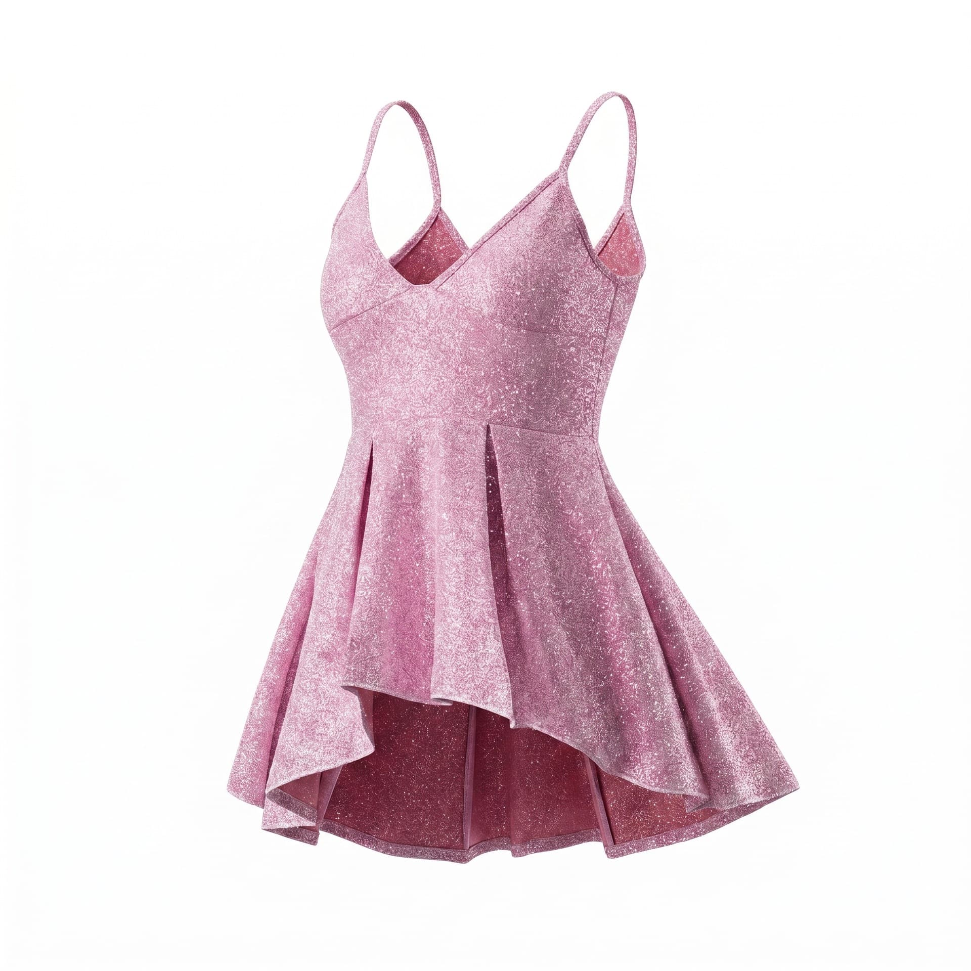 Flying Bird Peeping Moon Sexy Lingerie Women's Pure Desire Camisole Sparkly Pink Nightgown Passionate Bedroom Easy-Off Date 9727