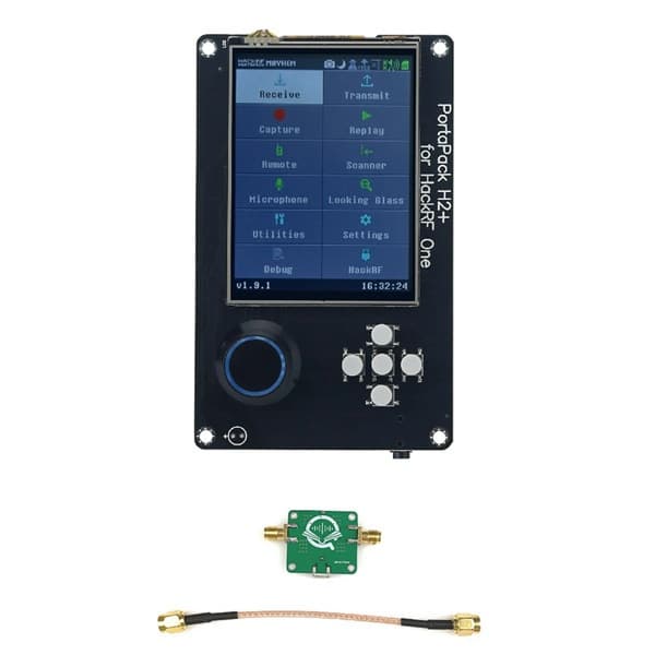 Hackrf Portapack 3.2inch Touch Screen Hackrf One Sdr Software Radio Dedicated