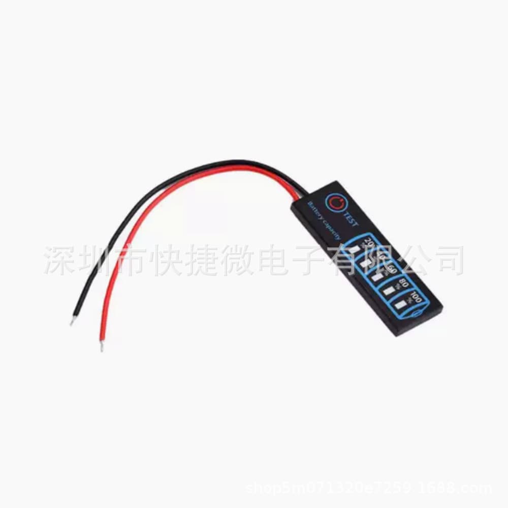 DC5-30V Lithium / LiFePO4 / Lead-Acid Battery Pack Percentage Indicator Board Battery Level Display