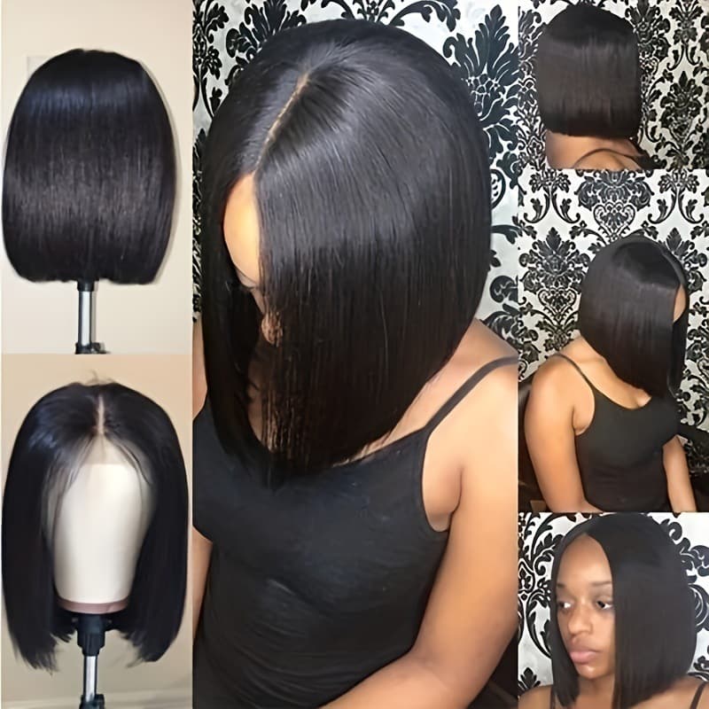 Available for short straight hair full wig, stable supply, ready stock for quick dispatch, factory wholesale long straight hair strands, cross-border e-commerce exclusive supply