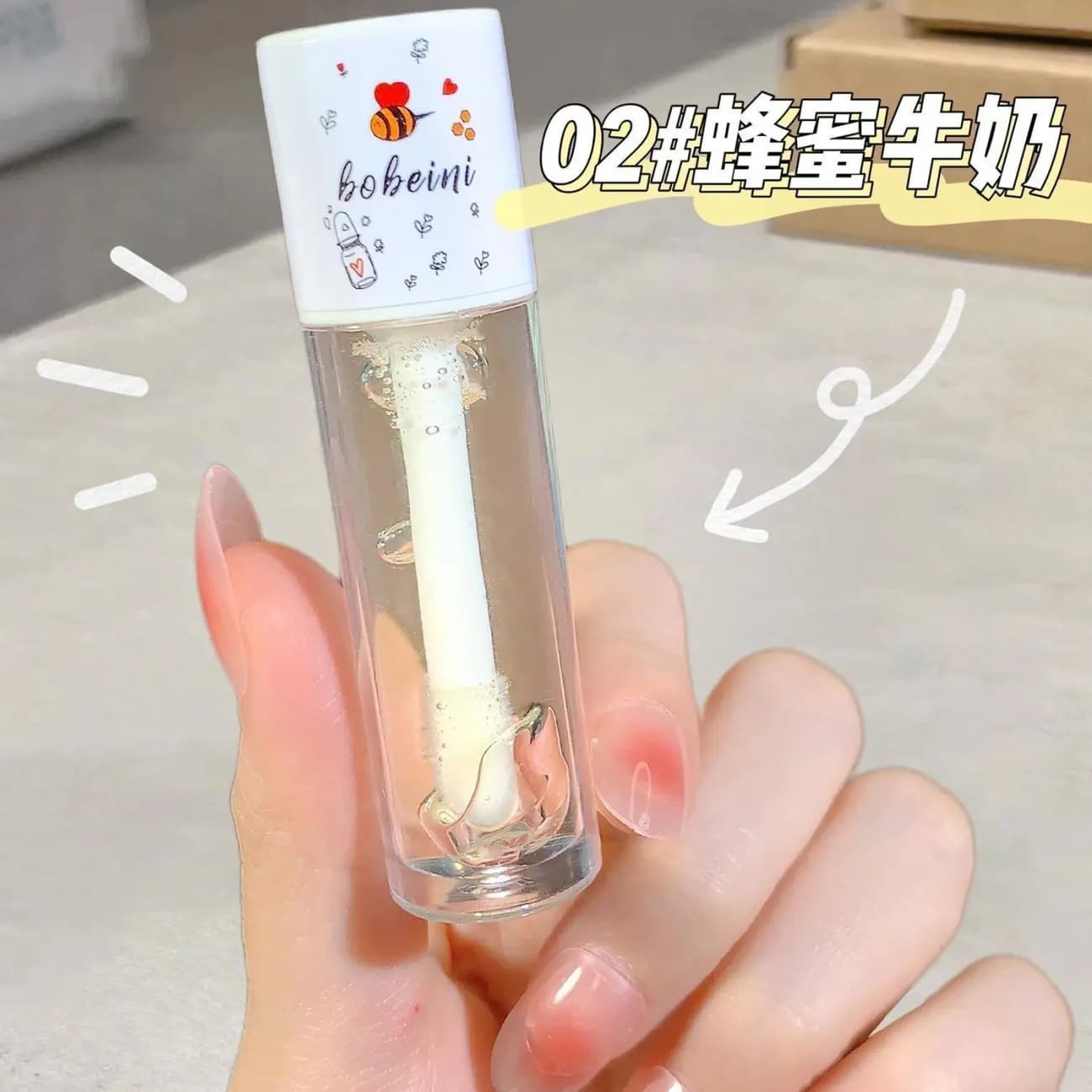 Glossy Lip Oil Clear Lip Gloss Moisturizing Lip Plumper Glass Lip Gloss