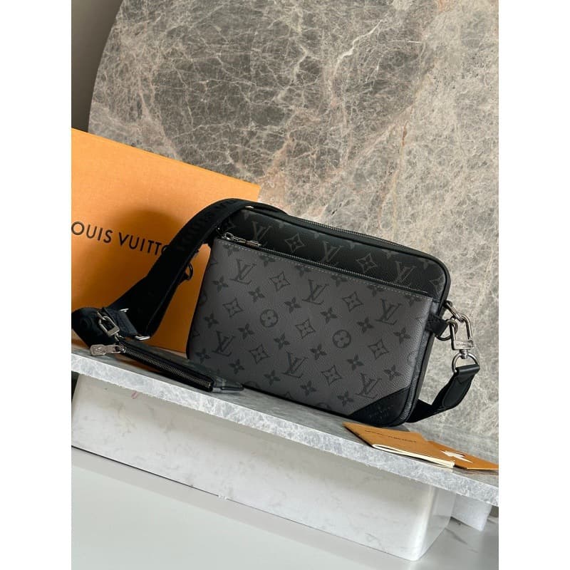 (Guangzhou cross-border original leather) Louis Vuitton bags, M LV men's bags with chips, various styles of handbags and crossbody bags.