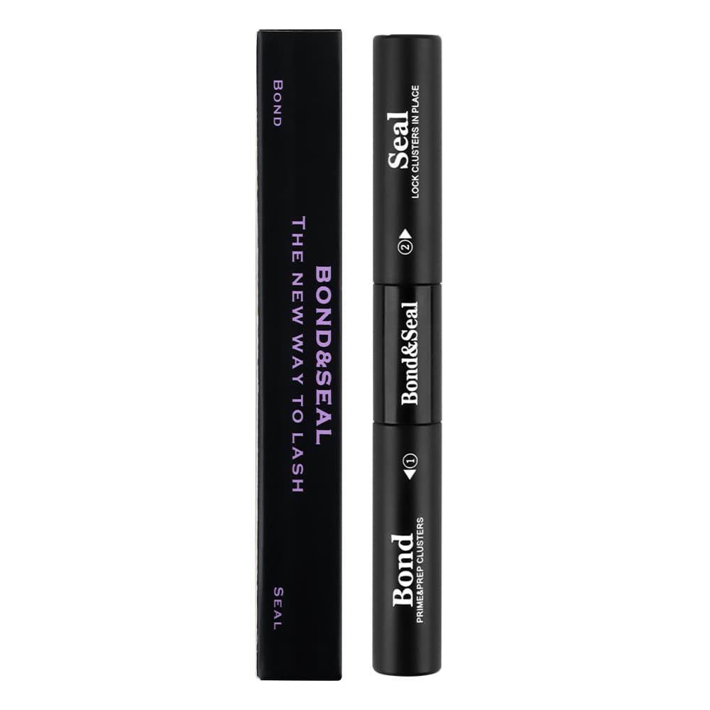 Foreign trade cross-border double-ended eyelash glue set, self-grafting segmented eyelashes, anti-freeze, Bond+Sela quick-drying super adhesive