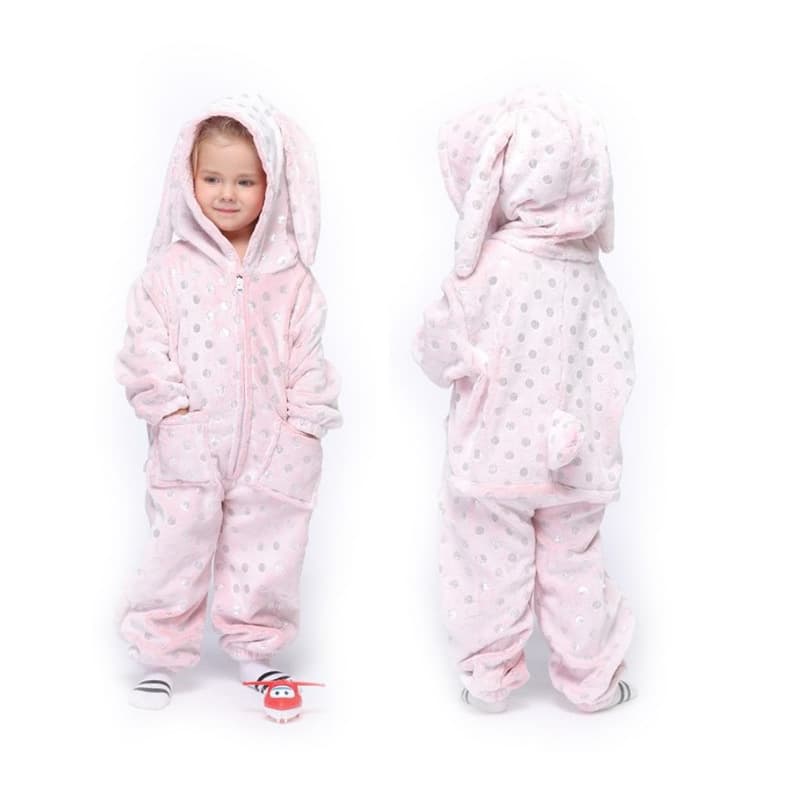 2025 New Flannel Cross-Border New Blue Boy Cartoon Anime Onesie Pajamas with Front Zipper Homewear