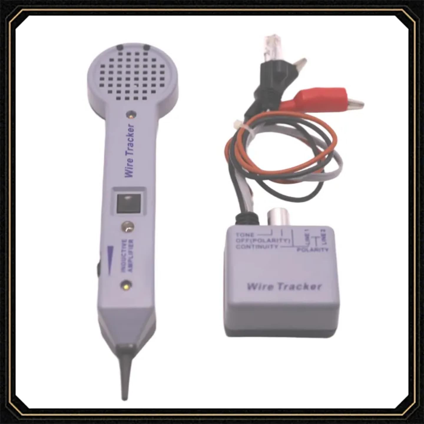 77HP2 Wire Tracer and Line Finder 200EP Audio Adjustable Inductive Amplifier Network Cable Tester