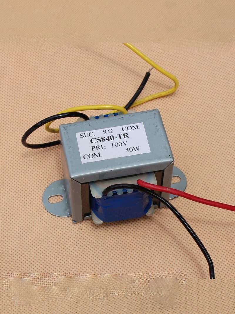 Audio Transformer 20W 30W 40W 50W 60W Constant Voltage Speaker Column 100V Campus Broadcast Speaker Accessories