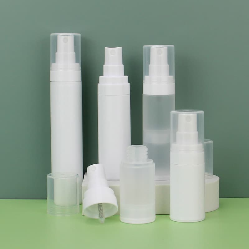 15ml 30ml 50ml All PP Plastic Vacuum Bottle Spray Type Toner Refill Bottle Korean Style Fine Mist Liquid Bottle